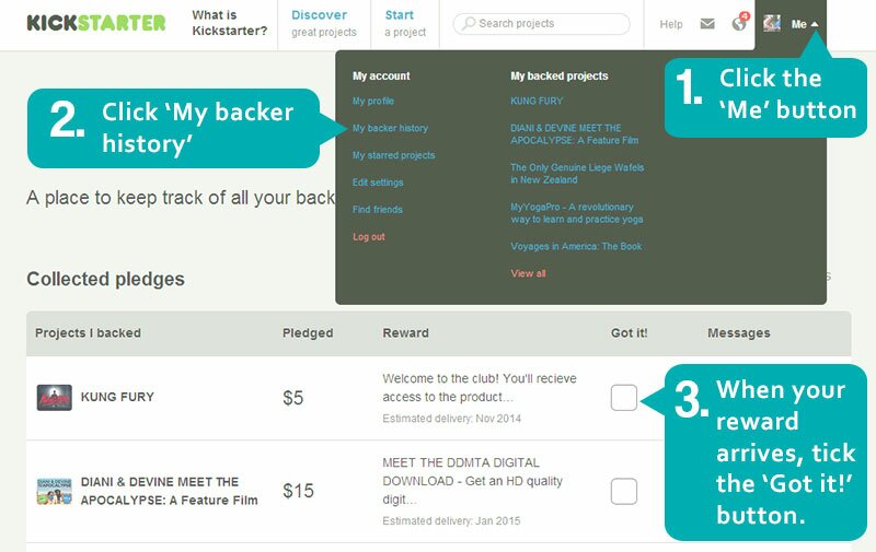 How to access the 'Got it!' button