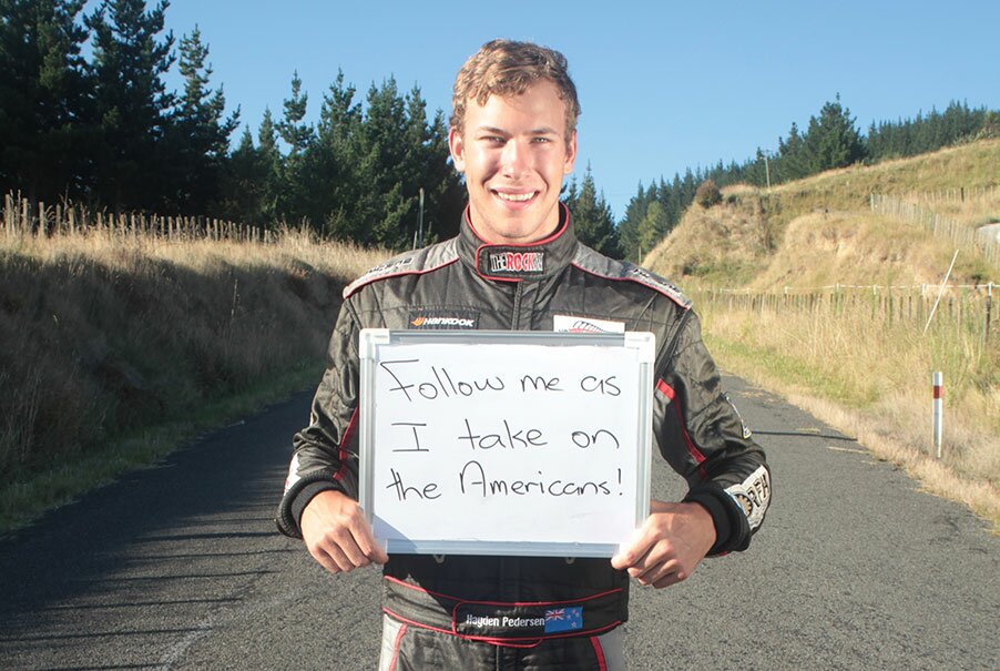 Help Hayden become New Zealand's first Sprint Cup Champion