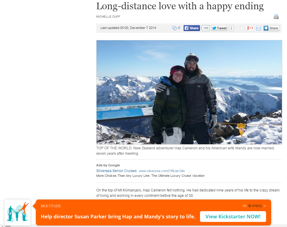 Using Sniply for crowdfunding promotion