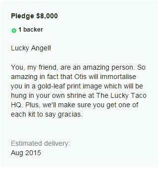 Lucky Taco 'Shrine' Kickstarter Reward